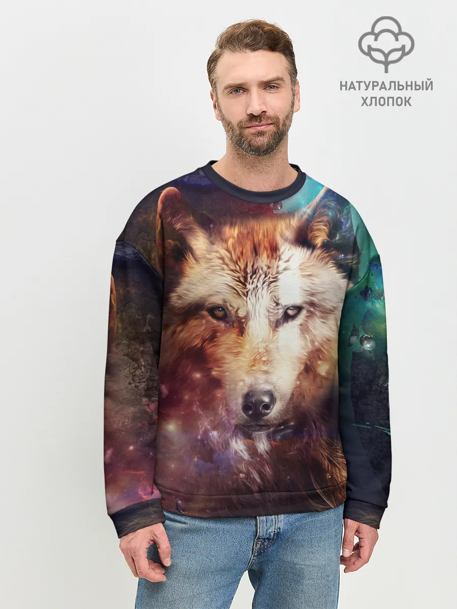 Мужской свитшот базовый / WOLF