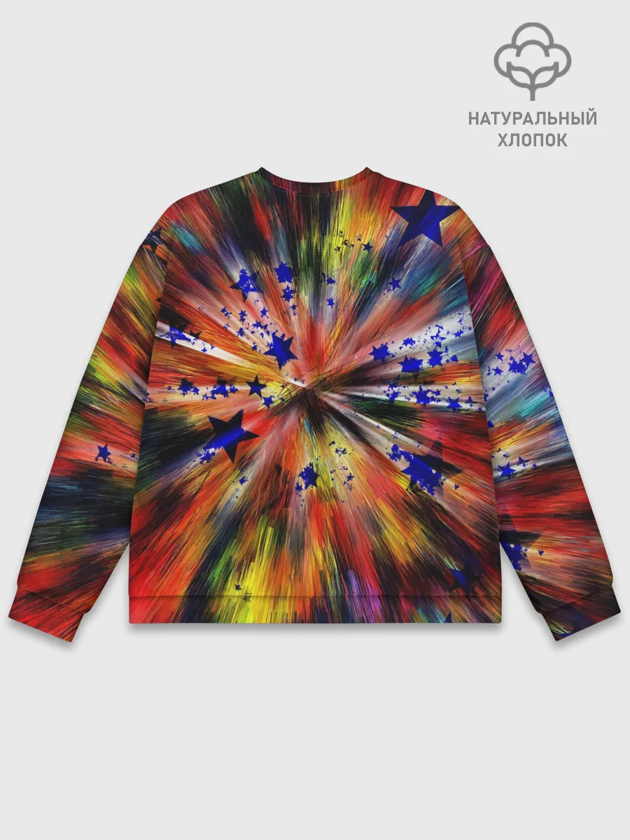 Мужской свитшот базовый / Звездный путь