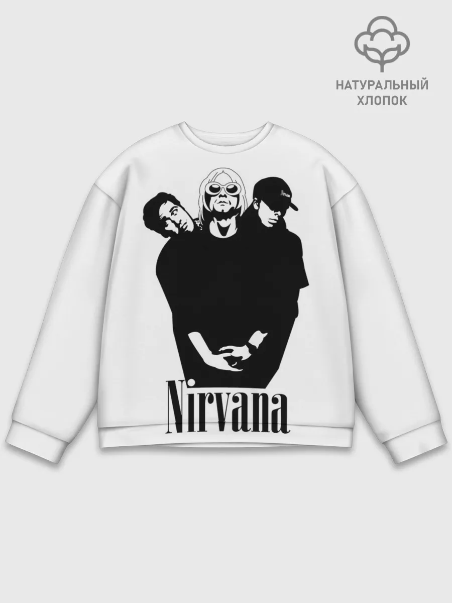 Мужской свитшот базовый / Nirvana Группа