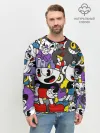 Мужской свитшот базовый / Cuphead