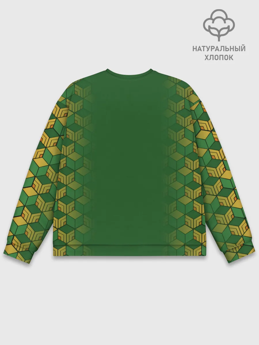 Мужской свитшот базовый / Гию Томиока Kimetsu no Yaiba