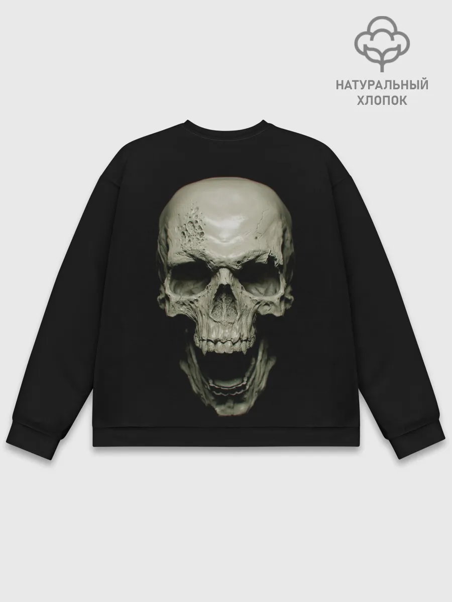 Мужской свитшот базовый / SKULL