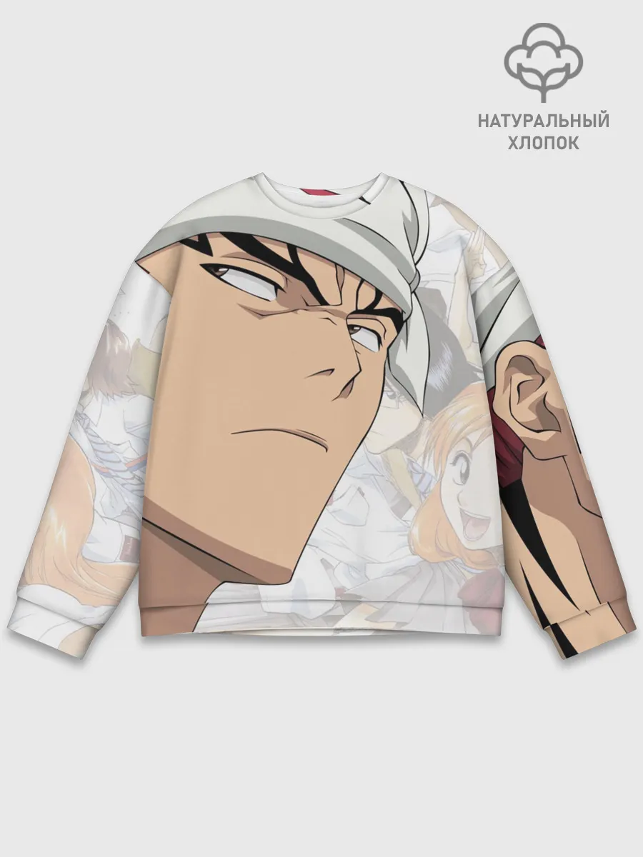 Мужской свитшот базовый / Bleach Anime Abarai Renji