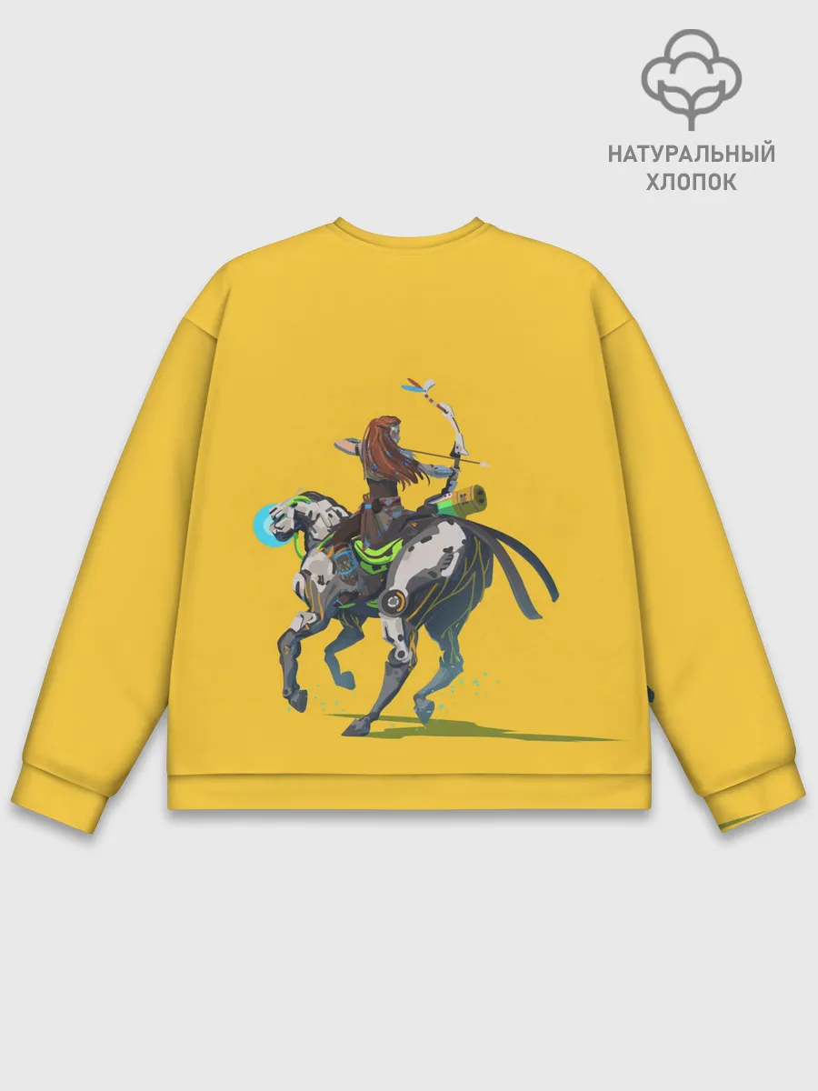 Мужской свитшот базовый / Элой на охоте