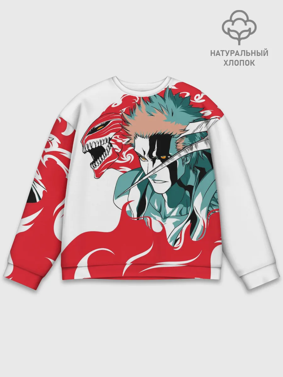 Мужской свитшот базовый / ИЧИГО ДЕМОН | BLEACH | БЛИЧ