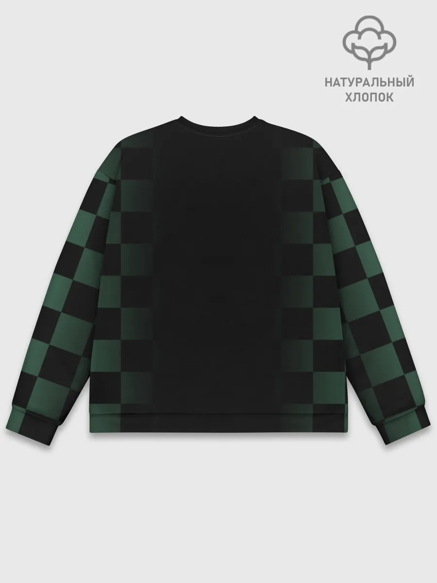 Мужской свитшот базовый / Танджиро Камадо Kimetsu no Yaiba