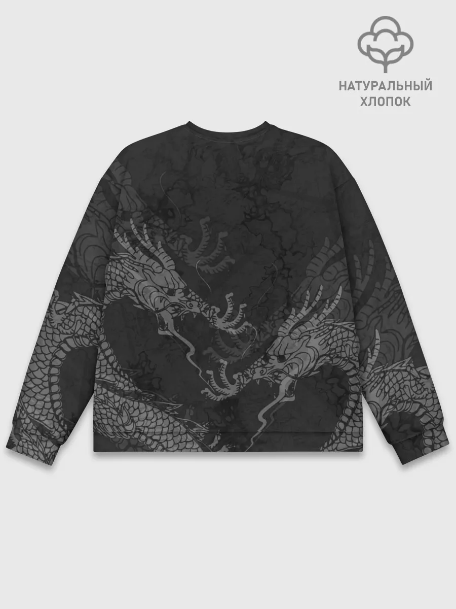 Мужской свитшот базовый / Chinese Dragons