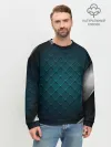 Мужской свитшот базовый / 3D luxury metal