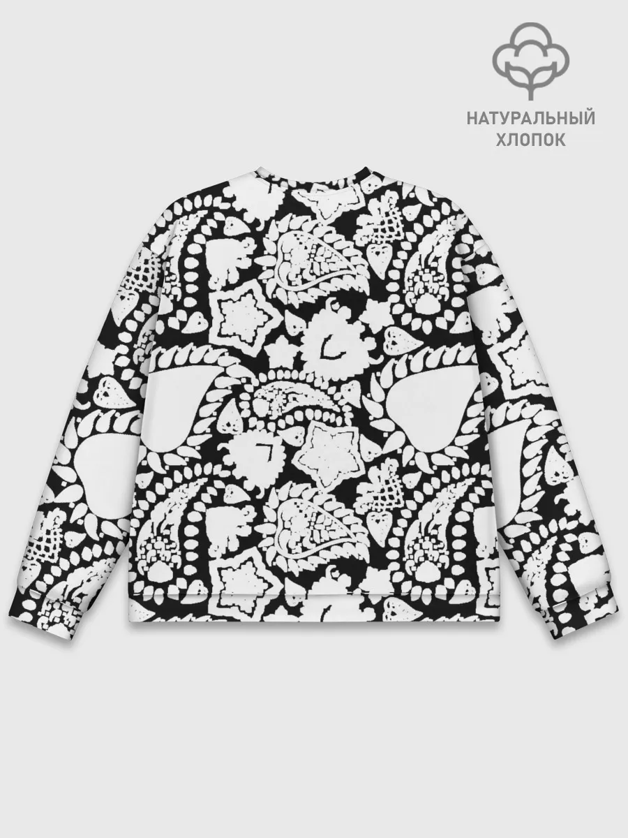 Мужской свитшот базовый / Фракталы