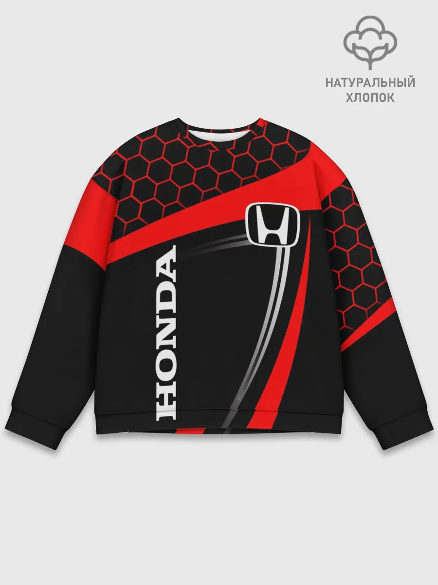 Мужской свитшот базовый / HONDA / ХОНДА / SPORT