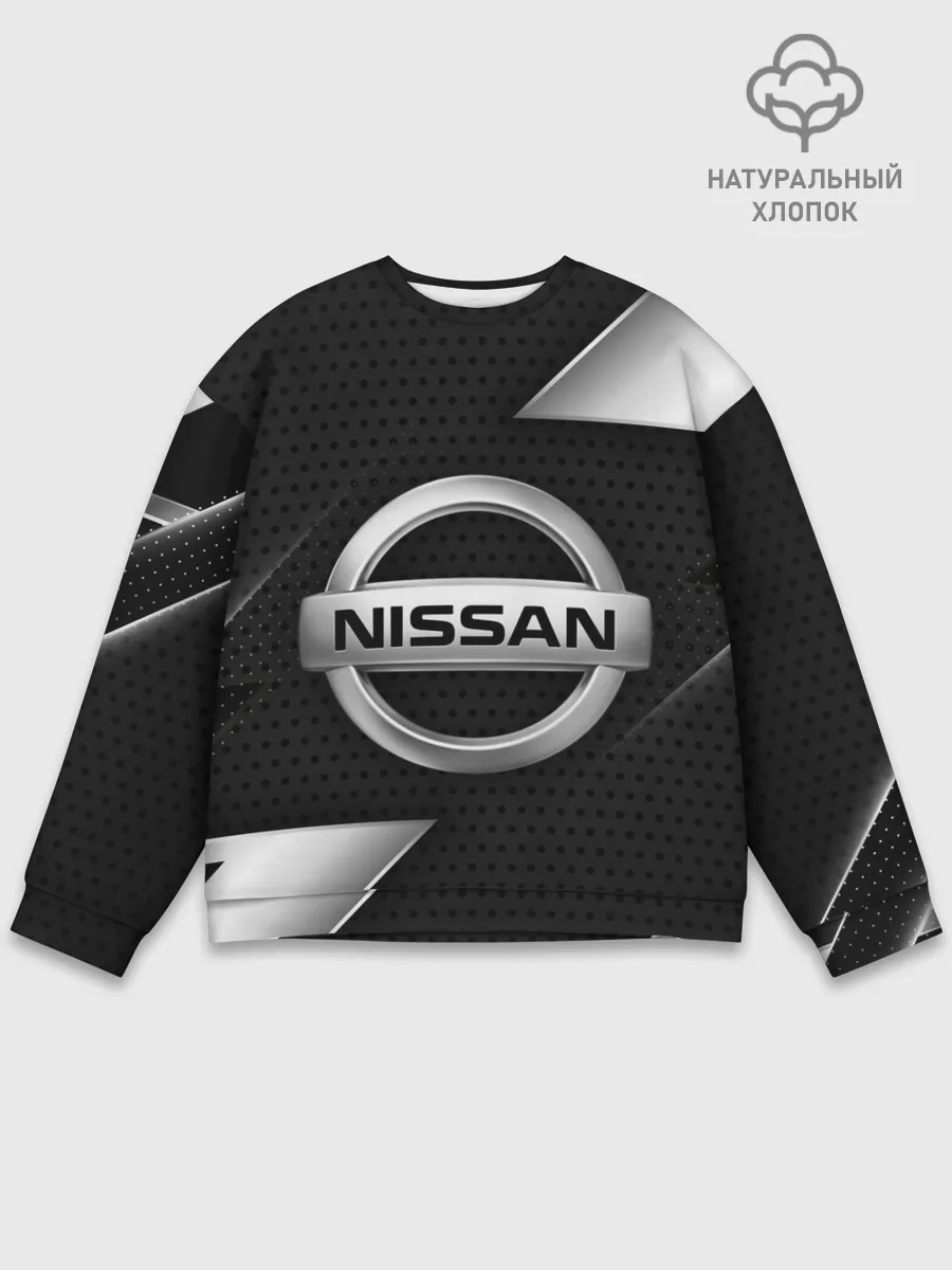 Мужской свитшот базовый / NISSAN / НИССАН / МЕТАЛЛ