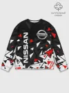 Мужской свитшот базовый / NISSAN / НИССАН / ОСКОЛКИ
