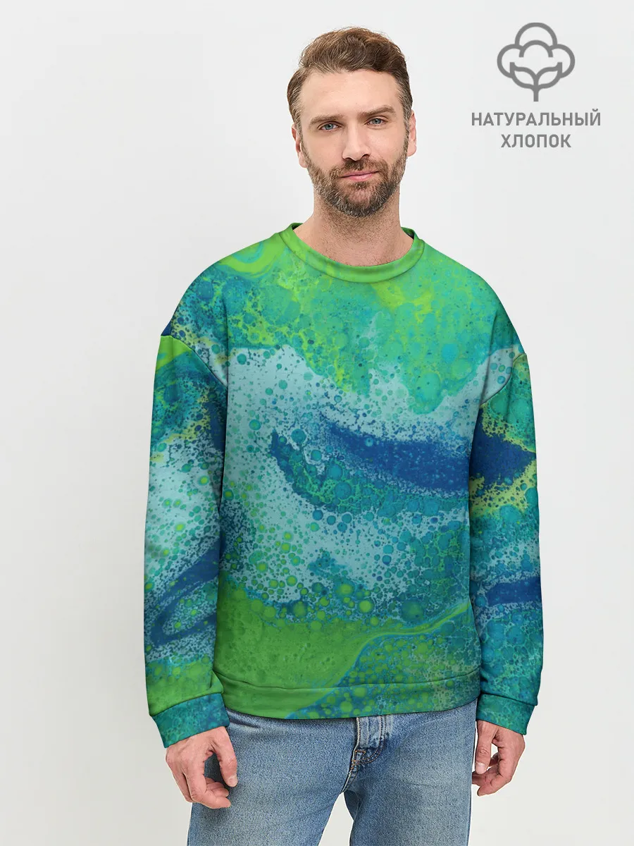 Мужской свитшот базовый / Художественная Тина