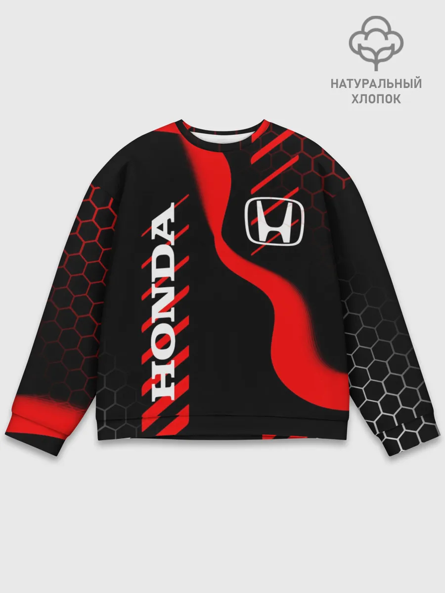 Мужской свитшот базовый / HONDA / ХОНДА / СПОРТ