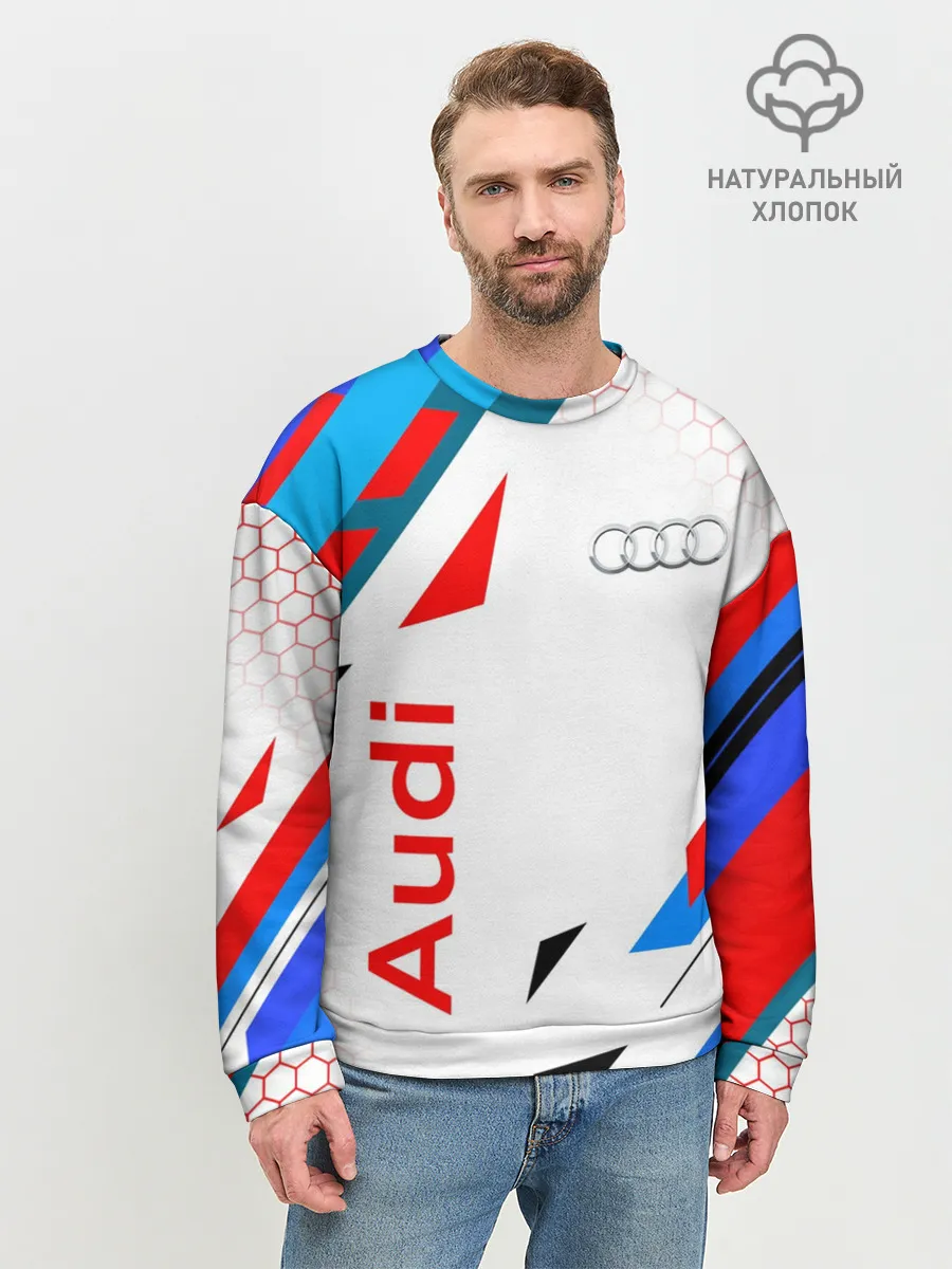 Мужской свитшот базовый / AUDI / АУДИ / SPORT