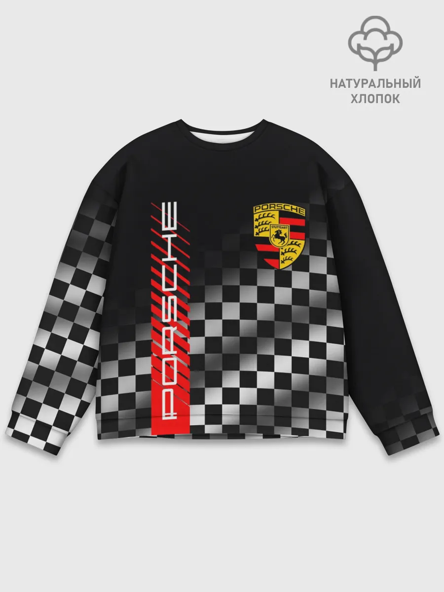 Мужской свитшот базовый / PORSCHE / ПОРШЕ / ФИНИШ
