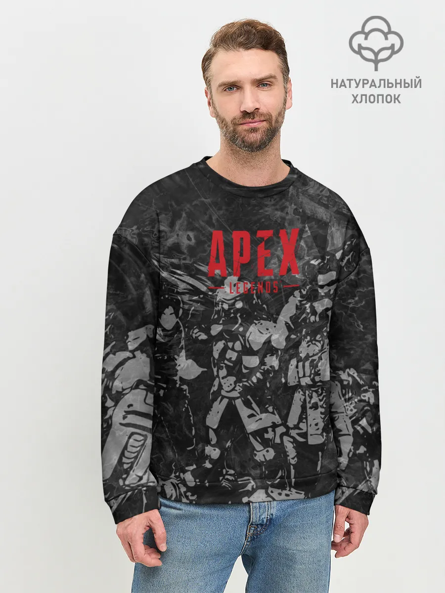 Мужской свитшот базовый / Apex Legends / Легенды Апекса