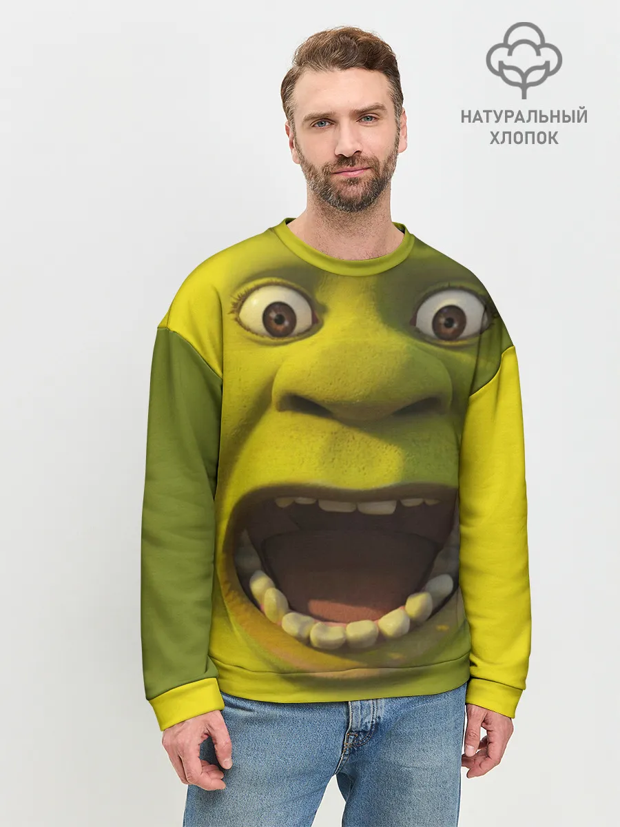 Мужской свитшот базовый / Shrek | Шрек