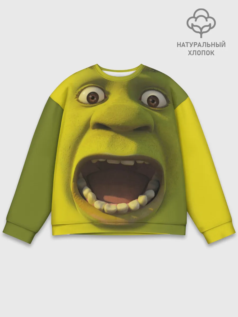 Мужской свитшот базовый / Shrek | Шрек