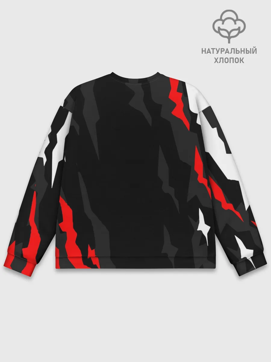 Мужской свитшот базовый / NISSAN GT-R / GODZILLA