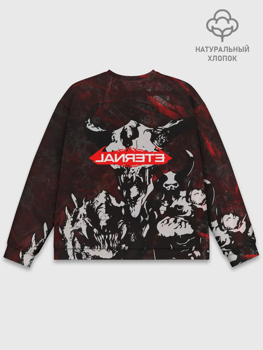 Мужской свитшот базовый / DOOM ETERNAL DEMONS