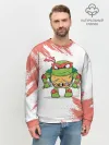 Мужской свитшот базовый / ЧЕРЕПАШКИ НИНДЗЯ - РАФАЭЛЬ