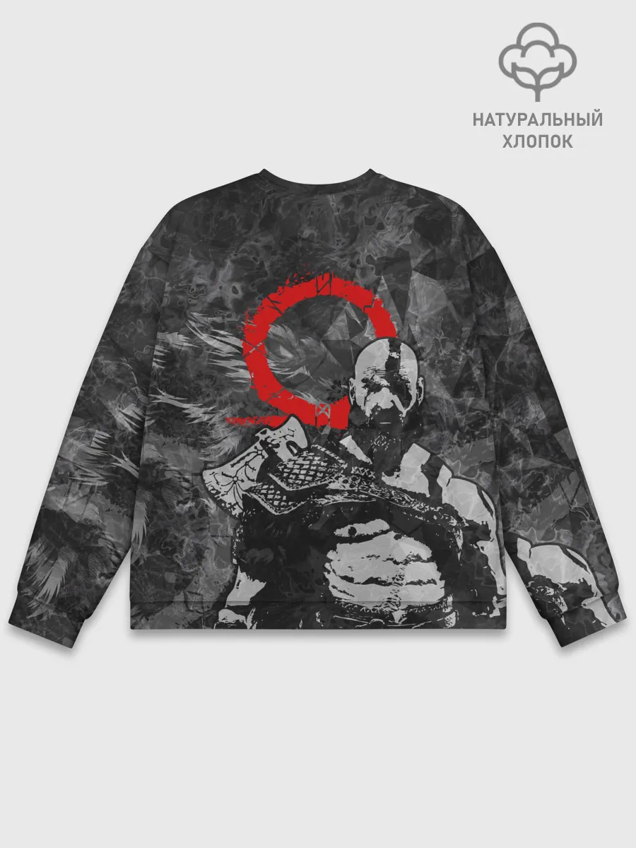 Мужской свитшот базовый / GOD OF WAR : KRATOS