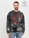 Мужской свитшот базовый / GOD OF WAR : KRATOS
