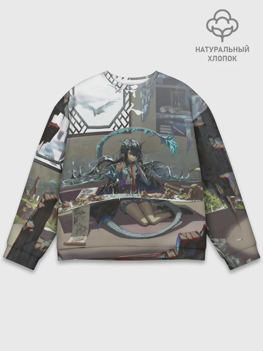 Мужской свитшот базовый / Arknights Clay