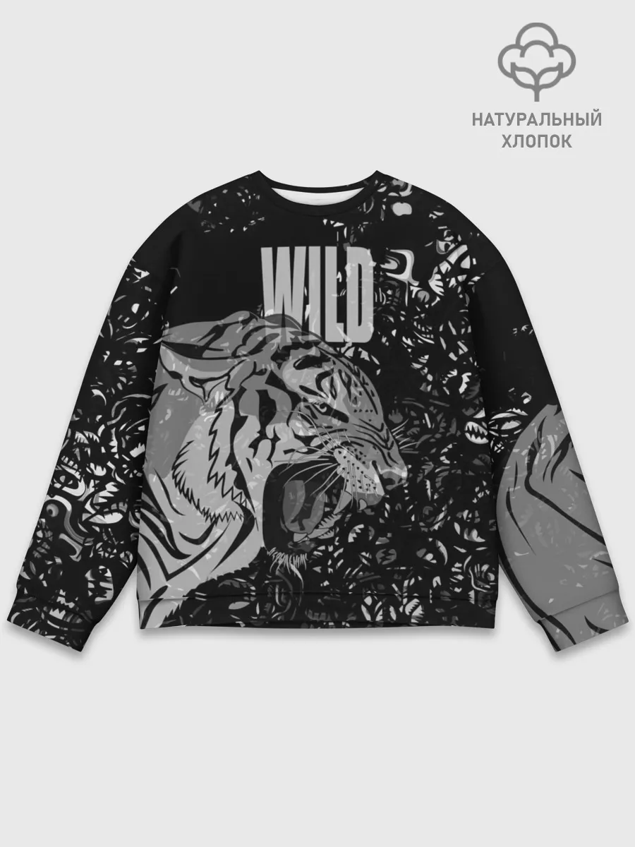 Мужской свитшот базовый / WILD / ДИКИЙ