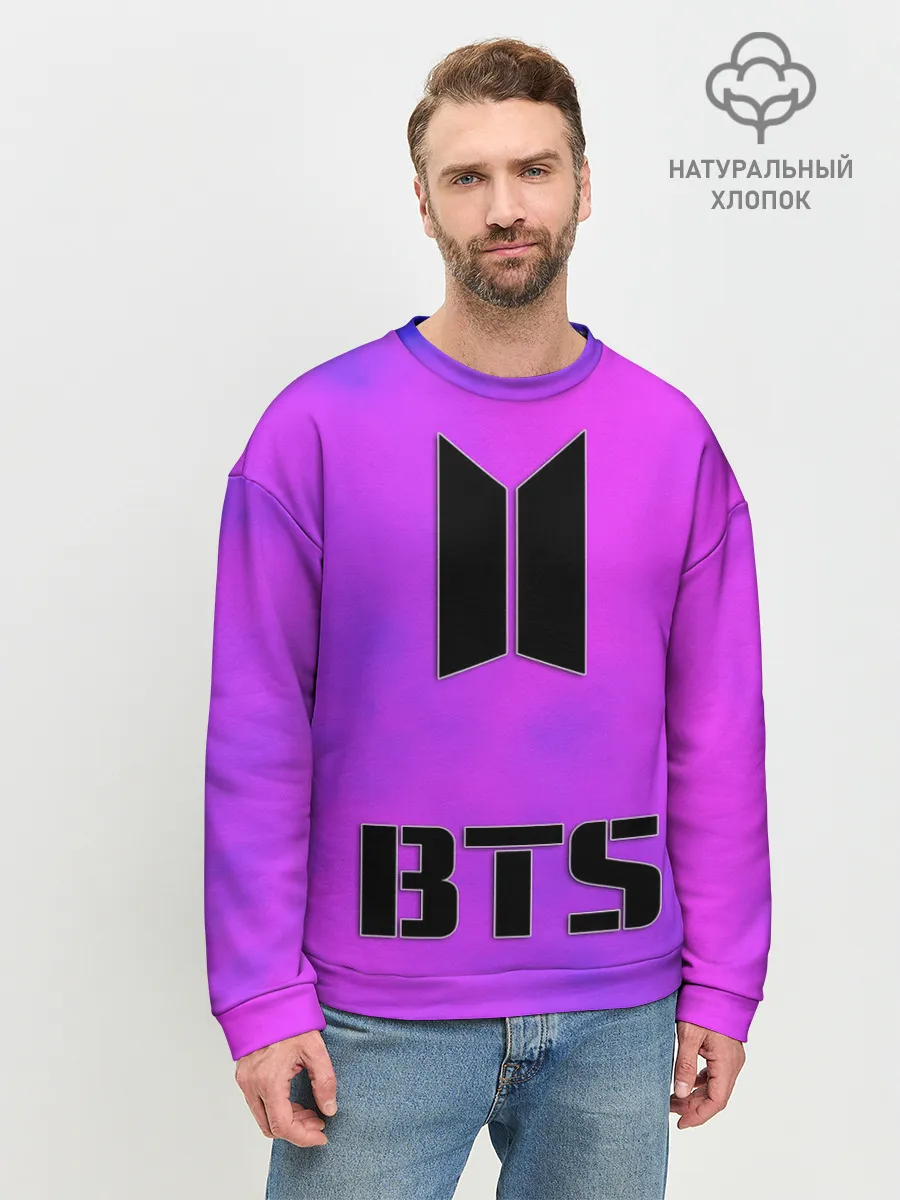 Мужской свитшот базовый / BTS ЮЖНОКОРЕЙСКИЙ БОЙБЕНД
