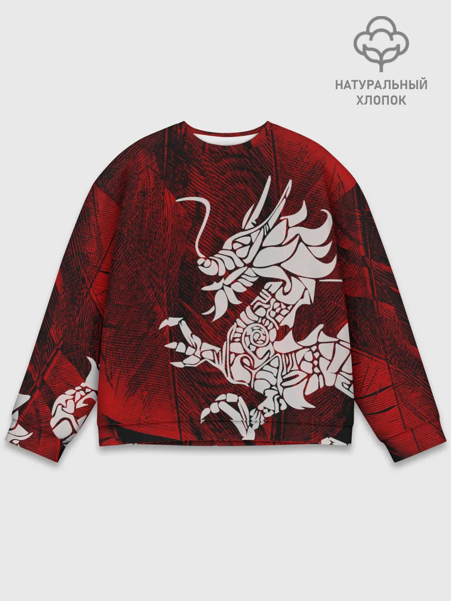 Мужской свитшот базовый / Chinese Dragon