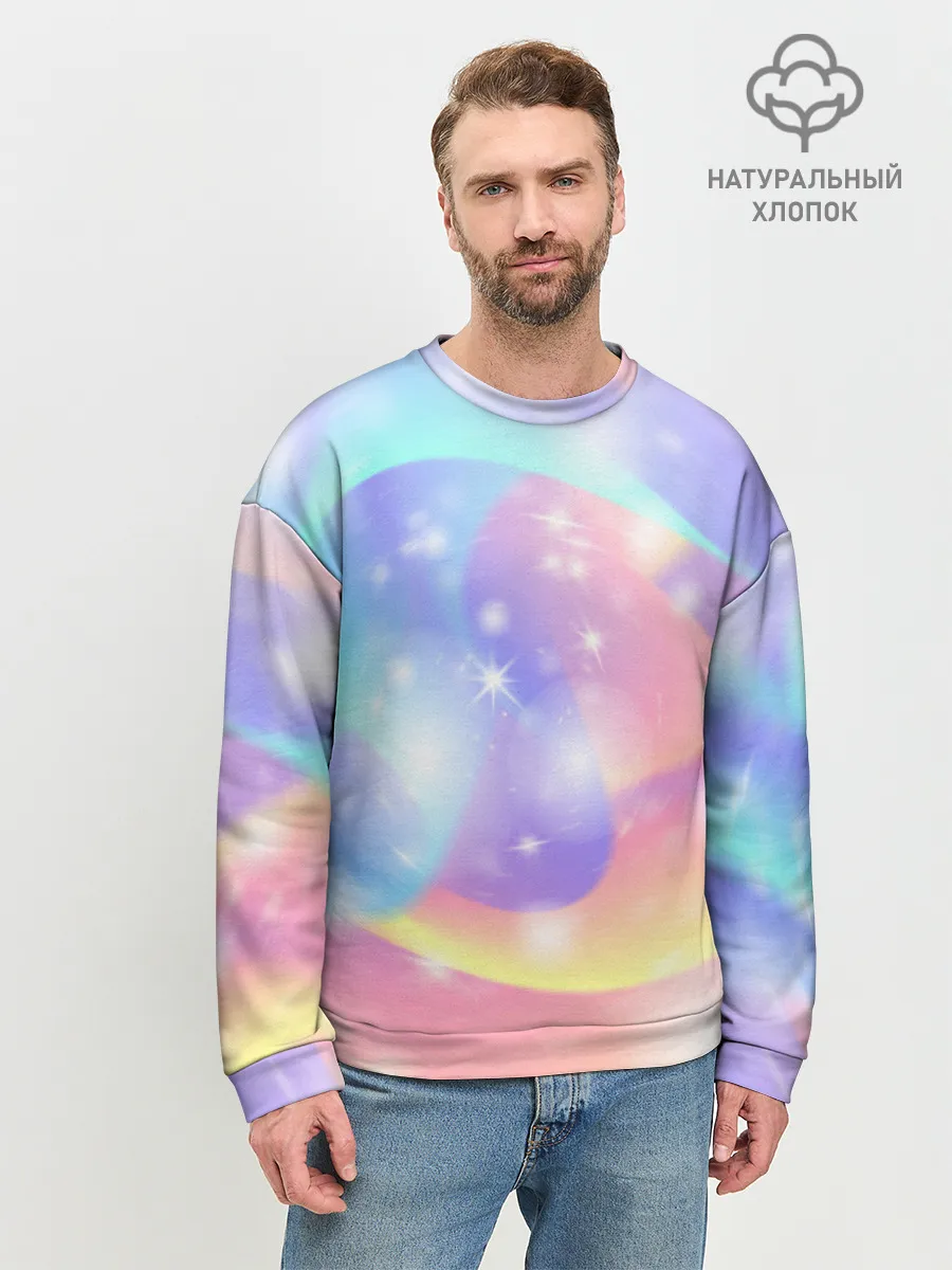 Мужской свитшот базовый / Волшебные тропы