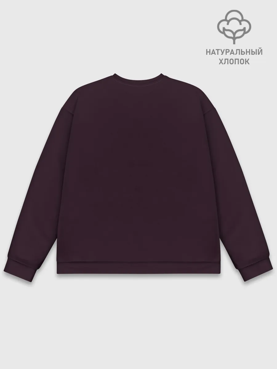 Мужской свитшот базовый / Череп с VR