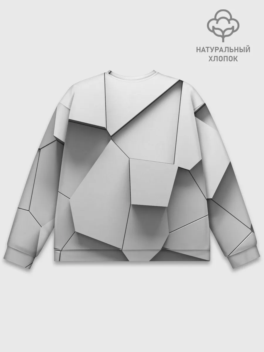 Мужской свитшот базовый / Слом плитки