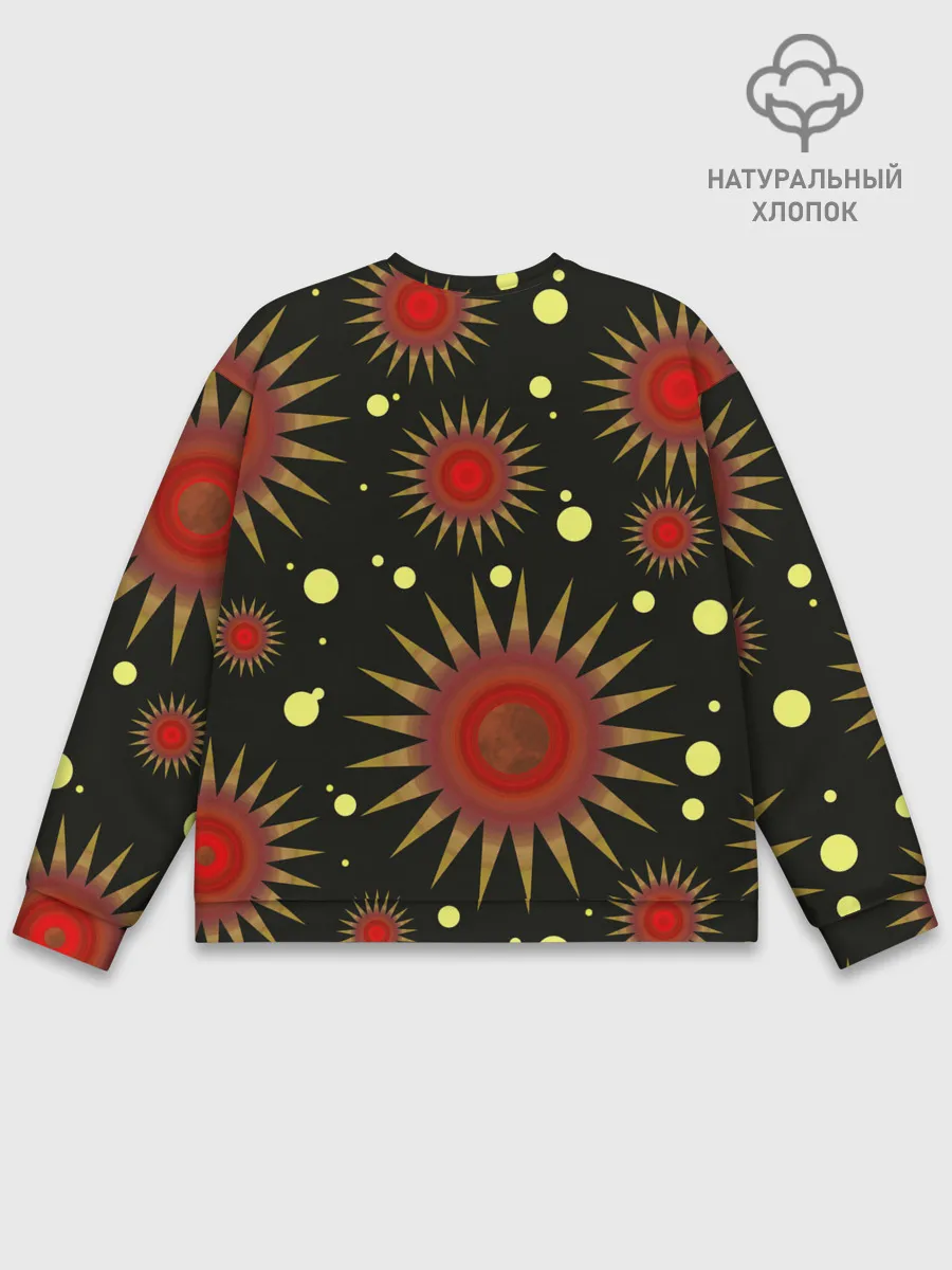 Мужской свитшот базовый / солнце | Sun