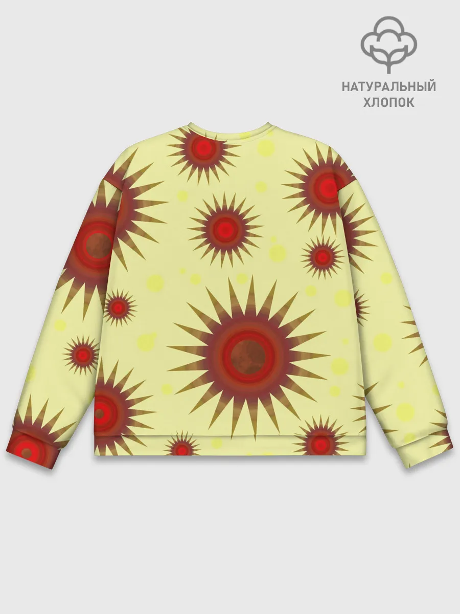 Мужской свитшот базовый / солнце | Sun