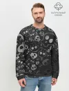 Мужской свитшот базовый / ART SKULL