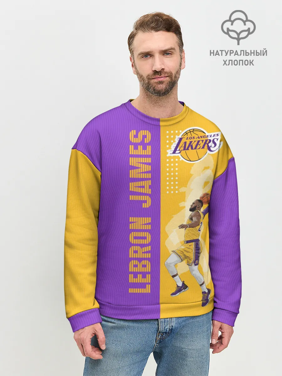 Мужской свитшот базовый / Леброн NBA