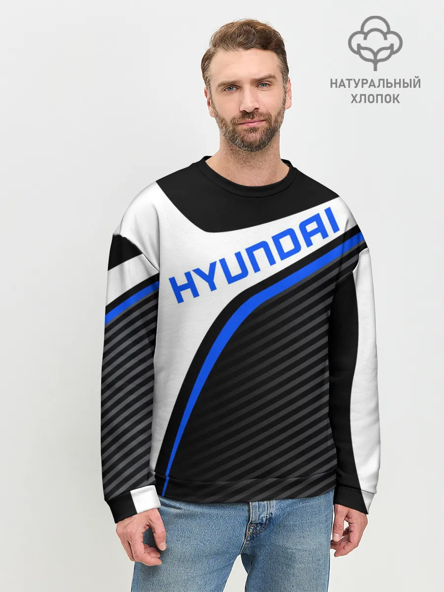 Мужской свитшот базовый / HYUNDAI / ХЕНДАЙ / SPORT
