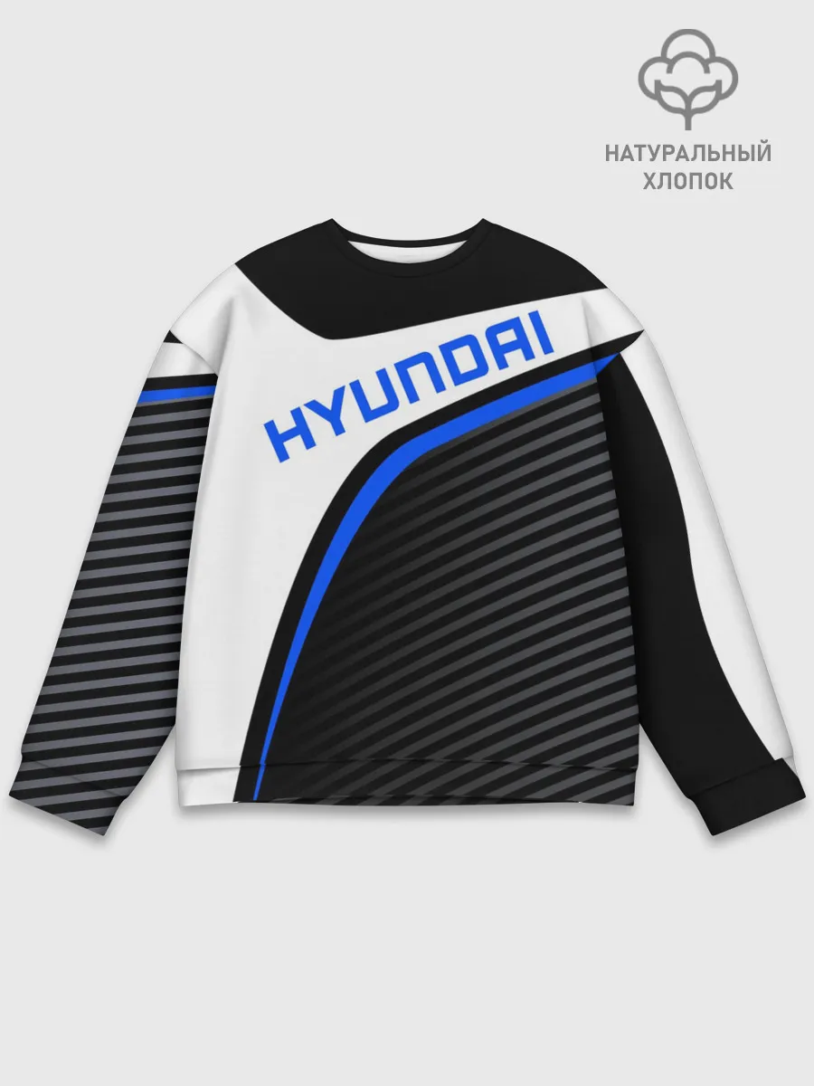 Мужской свитшот базовый / HYUNDAI / ХЕНДАЙ / SPORT