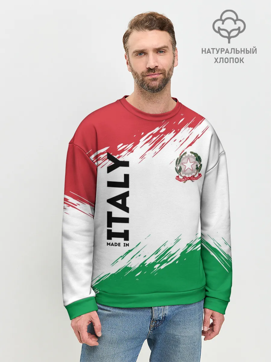 Мужской свитшот базовый / MADE IN ITALY