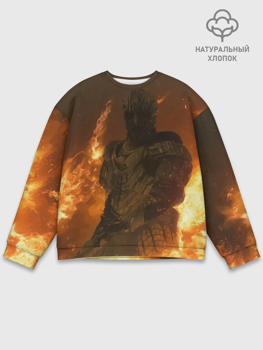 Мужской свитшот базовый / MORTAL SHELL WARRIOR