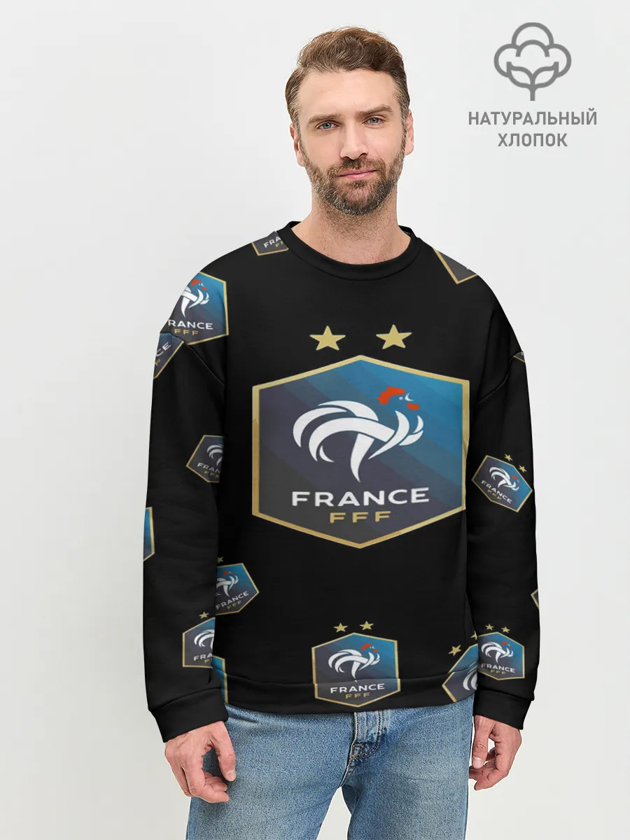 Мужской свитшот базовый / Сборная Франции