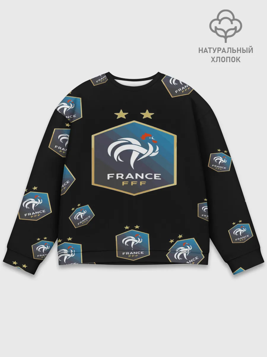Мужской свитшот базовый / Сборная Франции