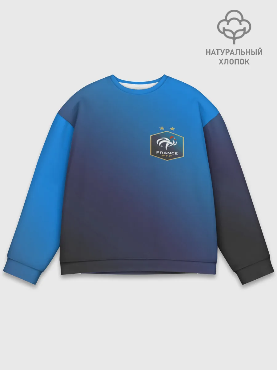Мужской свитшот базовый / Сборная Франции