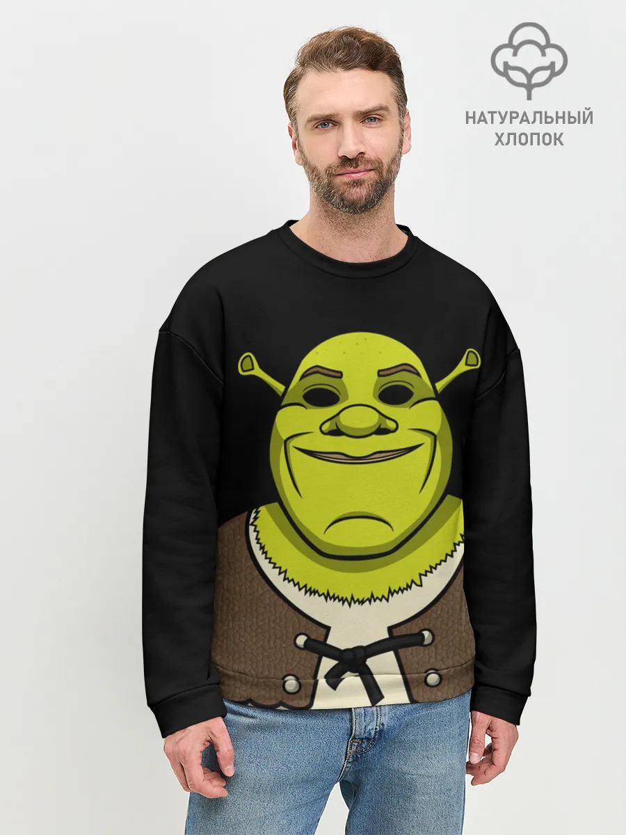 Мужской свитшот базовый / Шрэк