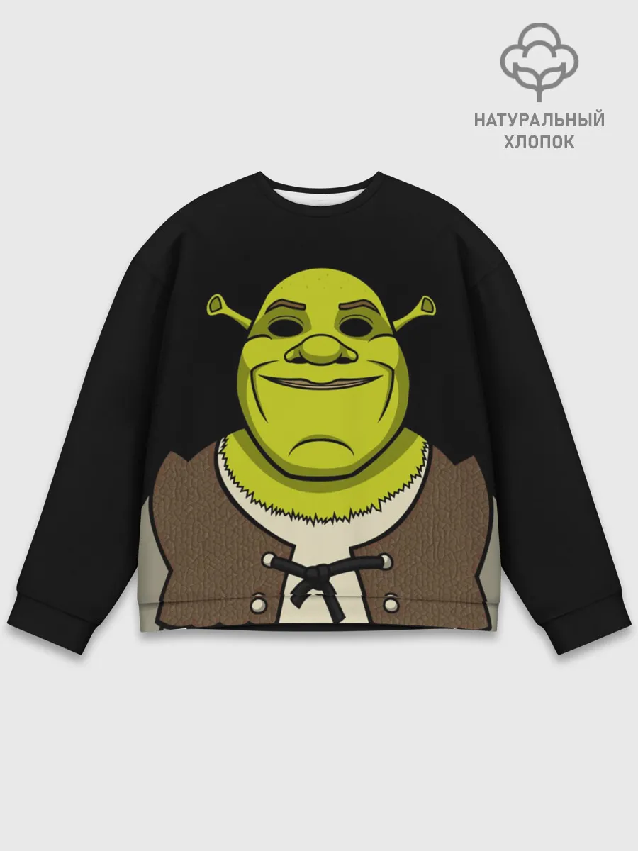 Мужской свитшот базовый / Шрэк