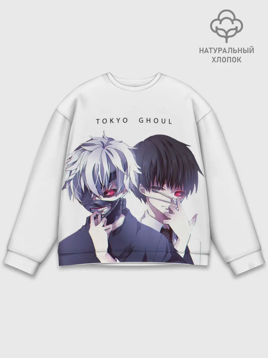 Мужской свитшот базовый / Токийский гуль