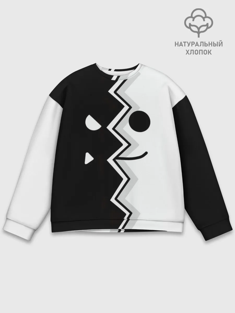 Мужской свитшот базовый / Geometry Dash